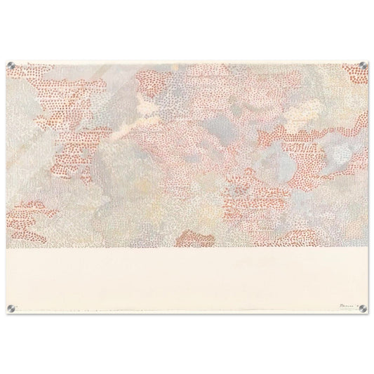 MASKELYNE DA REGION OF THE MOON FROM THE SERIES LUNAR MAPS 1972 - Nancy Graves Acrylic Print - 70x100 cm / 28x40″ inches