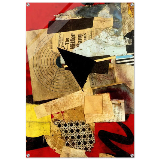 HITLER GANG 1944 - Kurt Schwitters Acrylic Print - 70x100 cm / 28x40″ inches