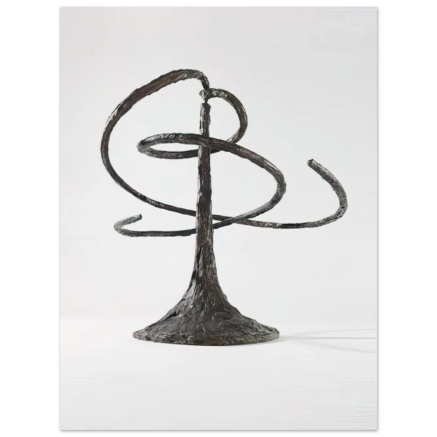 Alexander Calder - THE HELICES DOUBLE HELIX 1944 Fine Art Poster - 13x18 cm / 5x7 inches