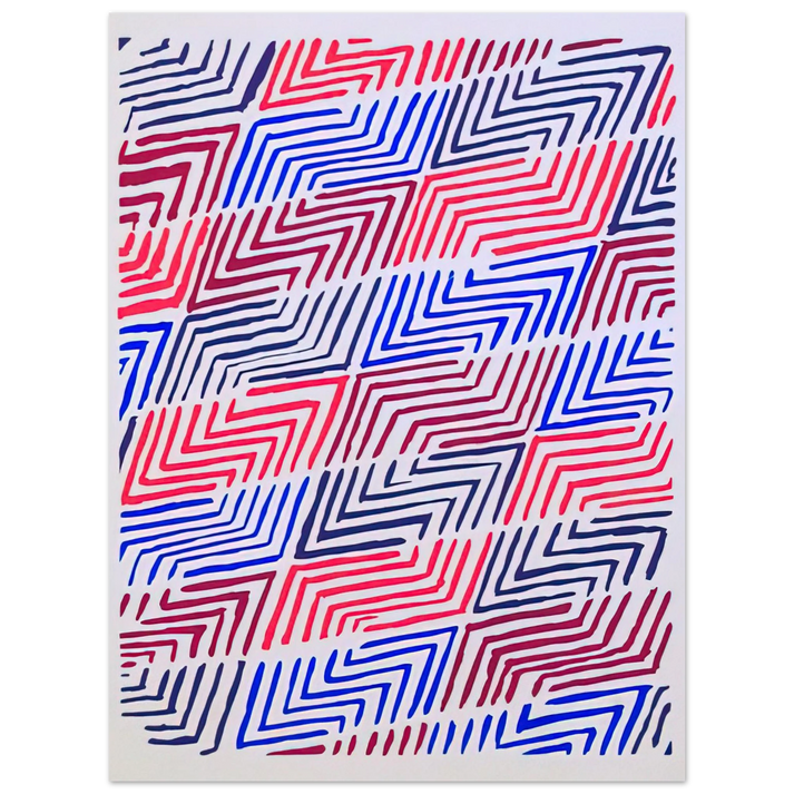 Sonia Delaunay - COMPOSITION 30  75x100 cm / 30x40inches Fine Art Poster