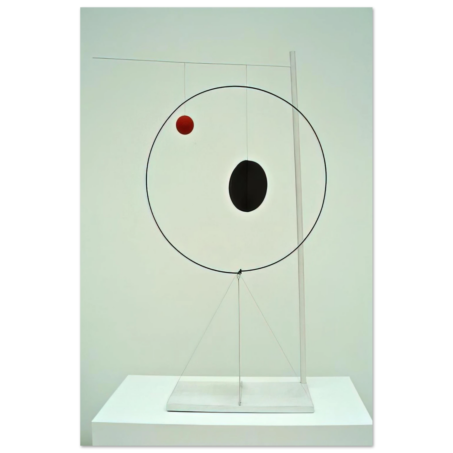 Alexander Calder - OBJECT WITH RED BALL 1931 Fine Art Poster - 75x100 cm / 30x40 inches