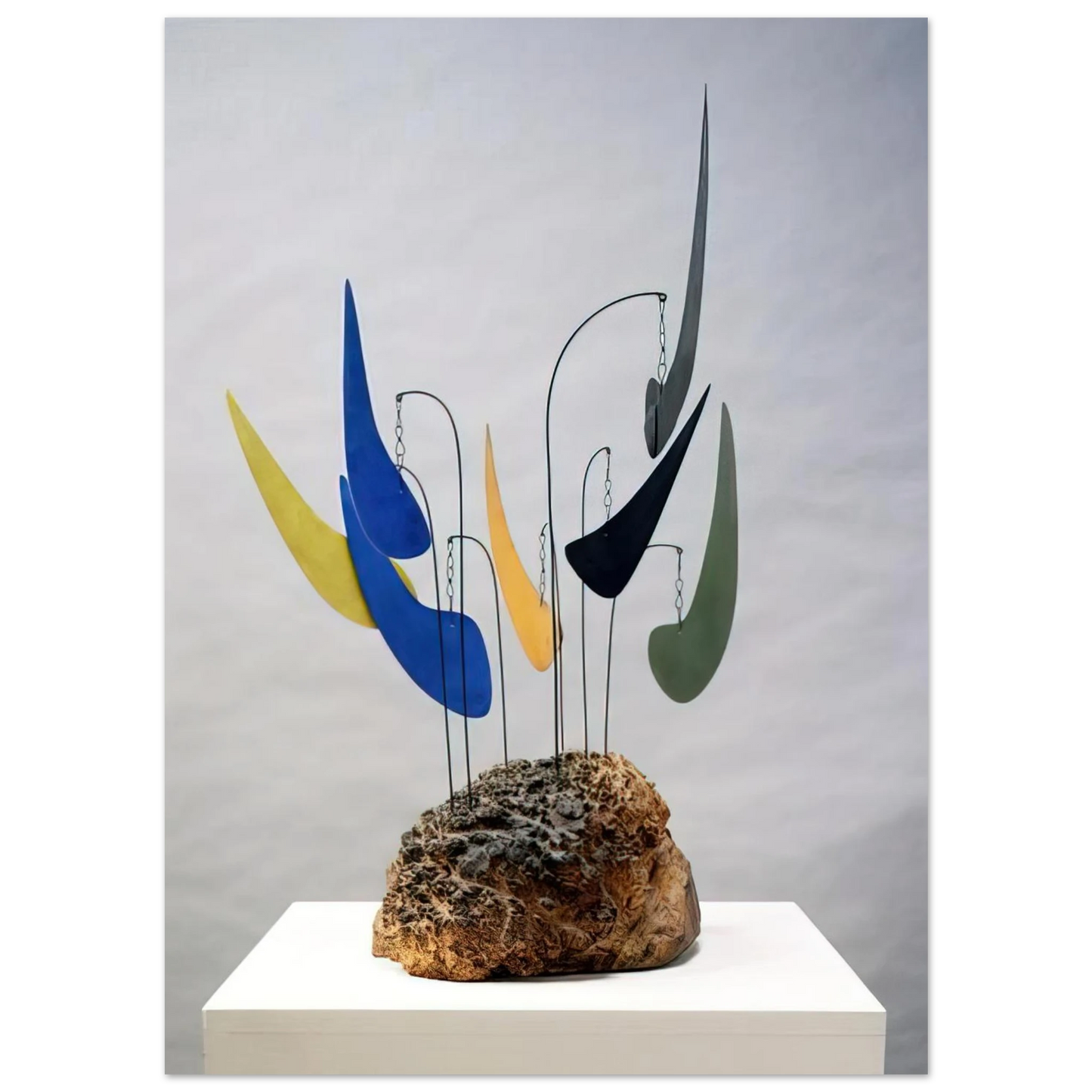 Alexander Calder - MYRTLE BURL 1941 Fine Art Poster - 75x100 cm / 30x40 inches