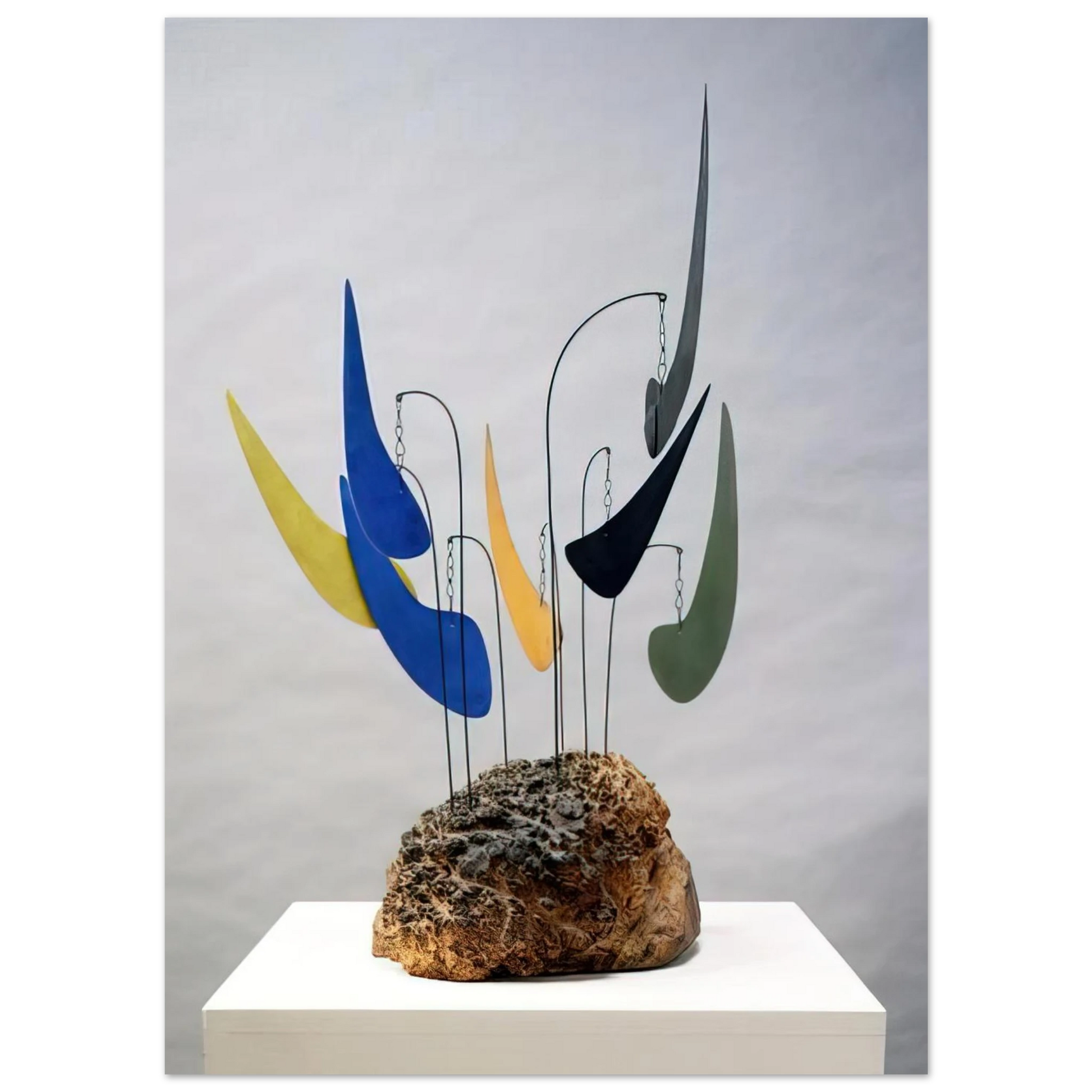 Alexander Calder - MYRTLE BURL 1941 Fine Art Poster - 75x100 cm / 30x40 inches