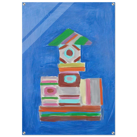 Going Up - 1978 - Betty Parsons Acrylic Print - 70x100 cm / 28x40″ inches | Betty Parsons Wall Art | Betty Parsons Prints