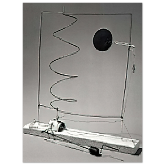 Alexander Calder - CRANK DRIVEN MOBILE 1932 Fine Art Poster - 13x18 cm / 5x7 inches