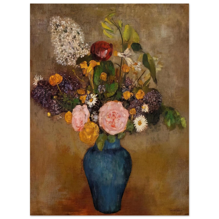 Odilon Redon - VASE OF FLOWERS 10  75x100 cm / 30x40inches Fine Art Poster