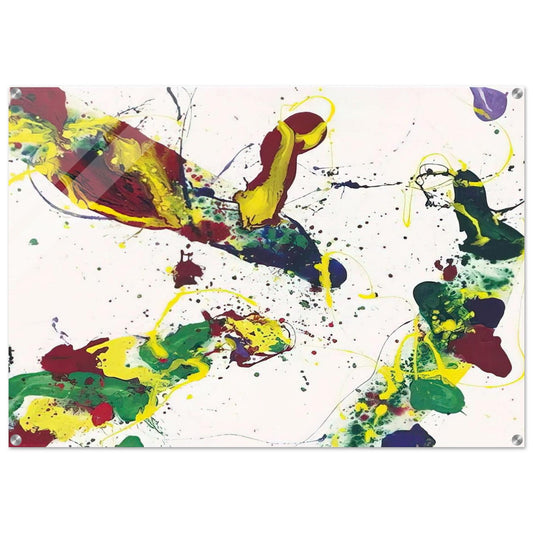 Hail Hailey - Sam Francis Acrylic Print - 70x100 cm / 28x40″ inches