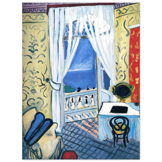 Henri Matisse - INTERIOR WITH A VIOLIN CASE 1919 Fine Art Poster - Default Title