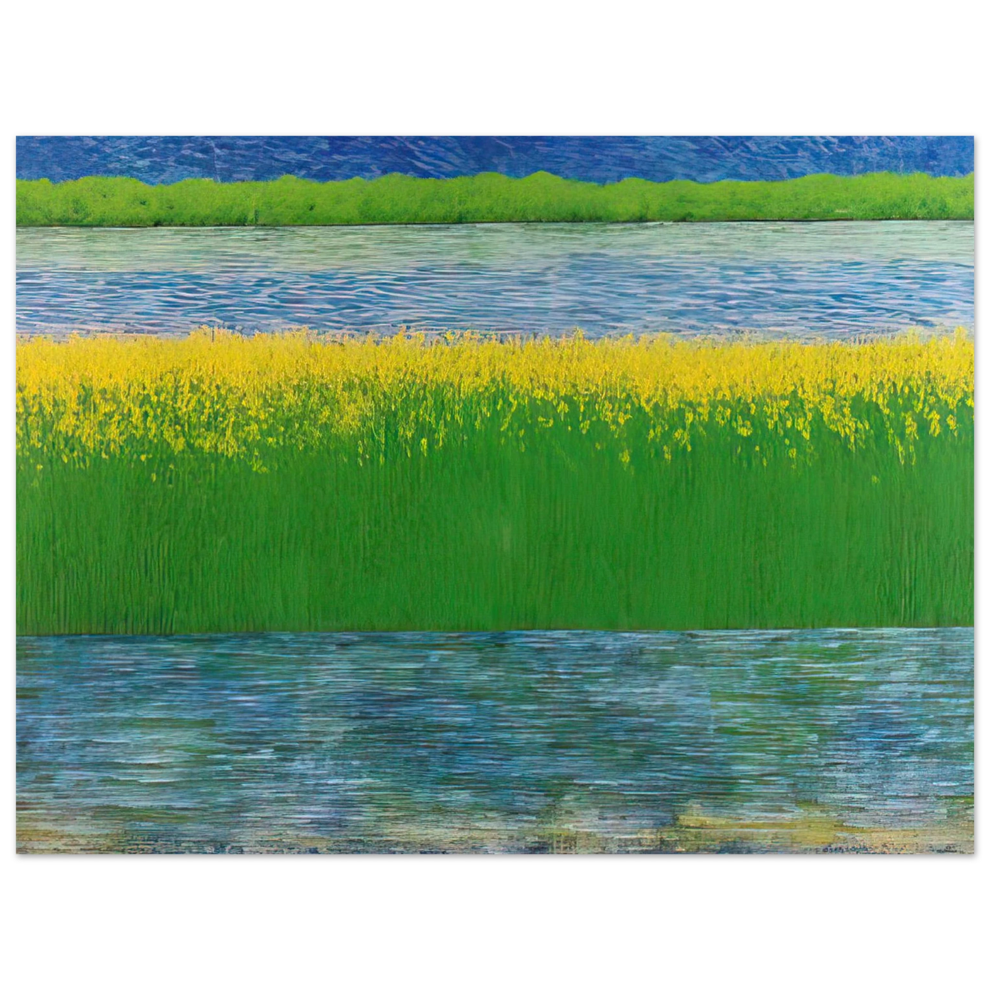 Jimmy Ernst - Sea of Grass - 1983 Fine Art Poster - Default Title