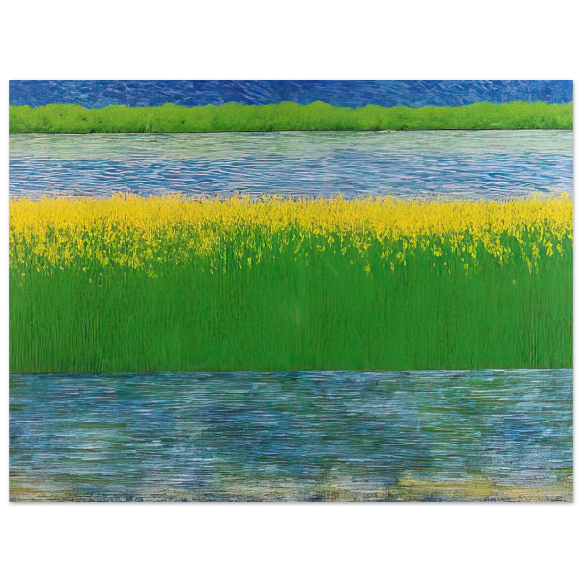 Jimmy Ernst - Sea of Grass - 1983 Fine Art Poster - Default Title