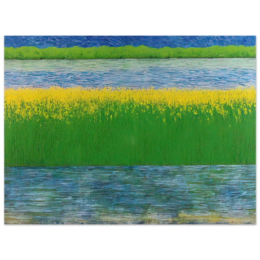 Jimmy Ernst - Sea of Grass - 1983 Fine Art Poster - Default Title