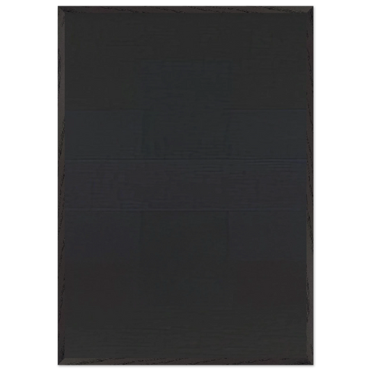 Abstract Painting - 1957 - Ad Reinhardt Framed Art Print – Black Wooden Frame - Default Title - -Framed Art Print