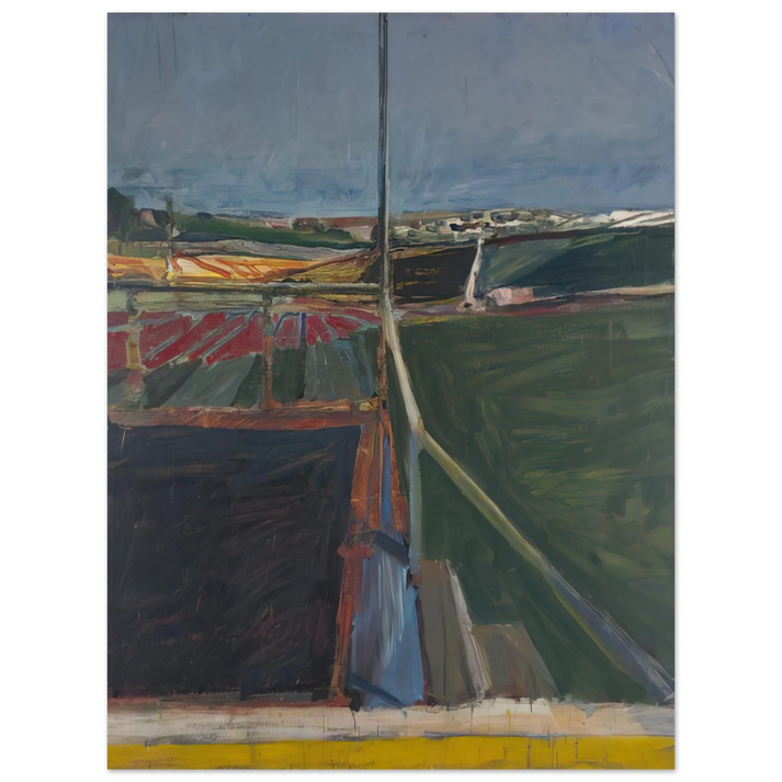 Richard Diebenkorn - View from the Porch  75x100 cm / 30x40inches Fine Art Poster