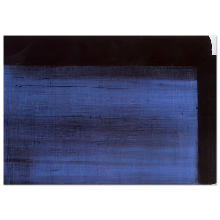 Peinture 19 mai 1982 - 1982 - Pierre Soulages Brushed Aluminum Print - 70x100 cm / 28x40 inches | Pierre Soulages Aluminum Print | Pierre Soulages Prints