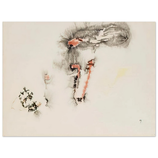 Henri Michaux - UNTITLED Fine Art Poster - Default Title