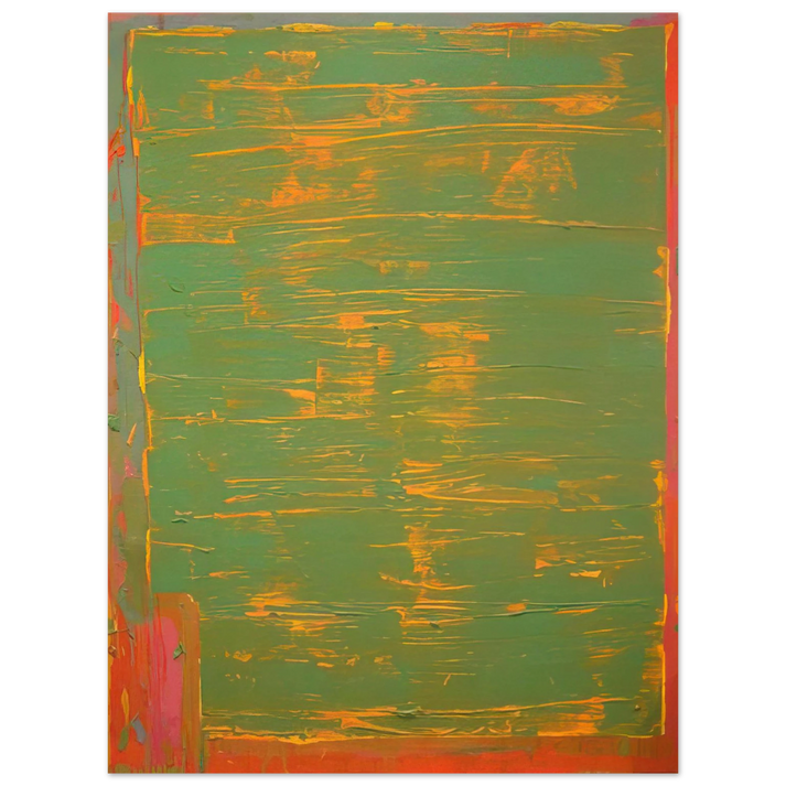 John Hoyland - 22.8.74 - 1974  75x100 cm / 30x40inches Fine Art Poster