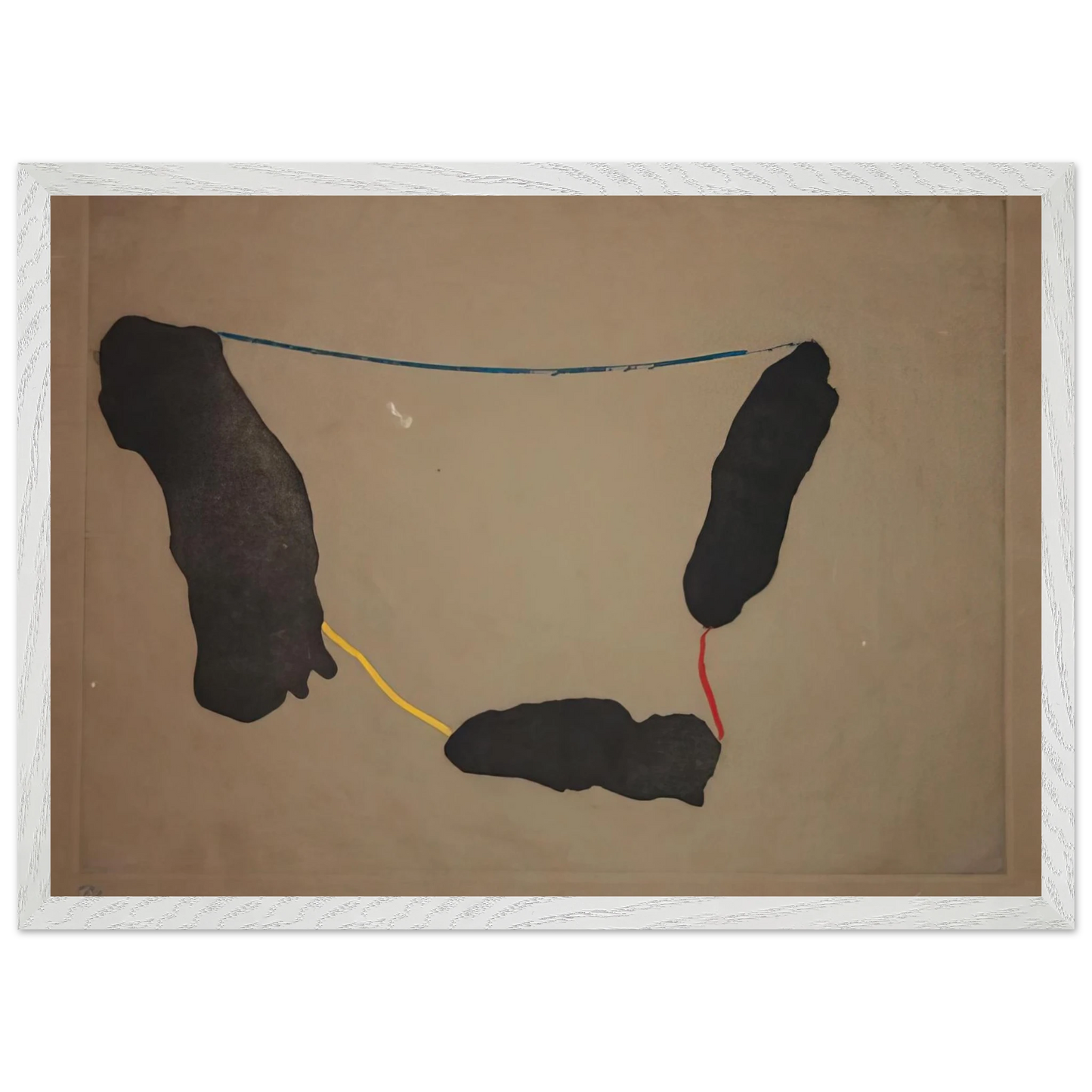 Helen Frankenthaler - Connected By Joy - 1973 Wall art - A2 (42 x 59.4  cm) - Fine Art Poster - -