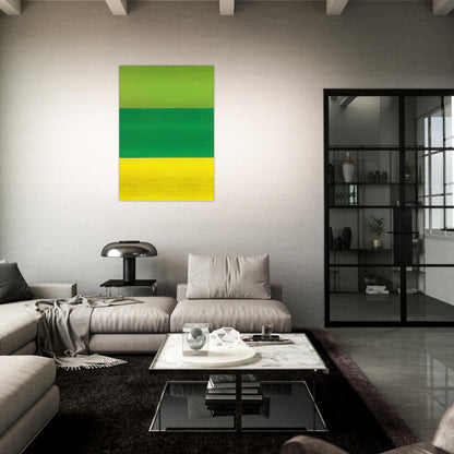 Train Landscape - Ellsworth Kelly Brushed Aluminum Print - 70x100 cm / 28x40 inches | Ellsworth Kelly Aluminum Print | Ellsworth Kelly Prints