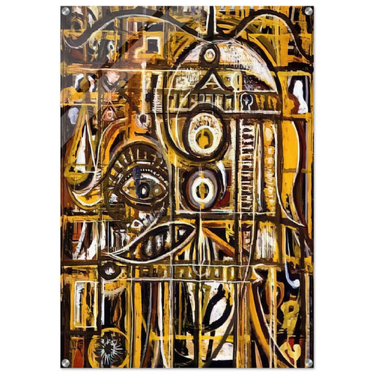Abstract Eye - Richard Pousette-Dart Acrylic Print - 70x100 cm / 28x40″ inches