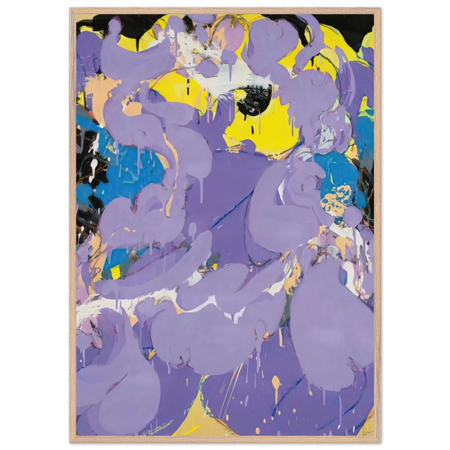 Helen Frankenthaler - Untitled - 1978 Wall art - 27x35 cm / 11x14 inches - Fine Art Poster - -