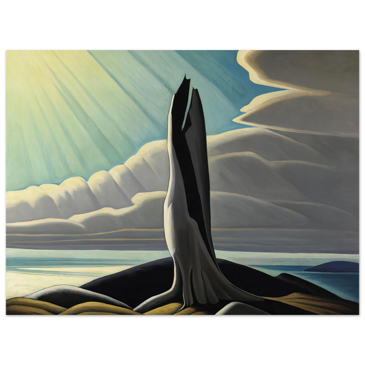 Lawren Harris - North Shore, Lake Superior - 1926 Fine Art Poster - Default Title
