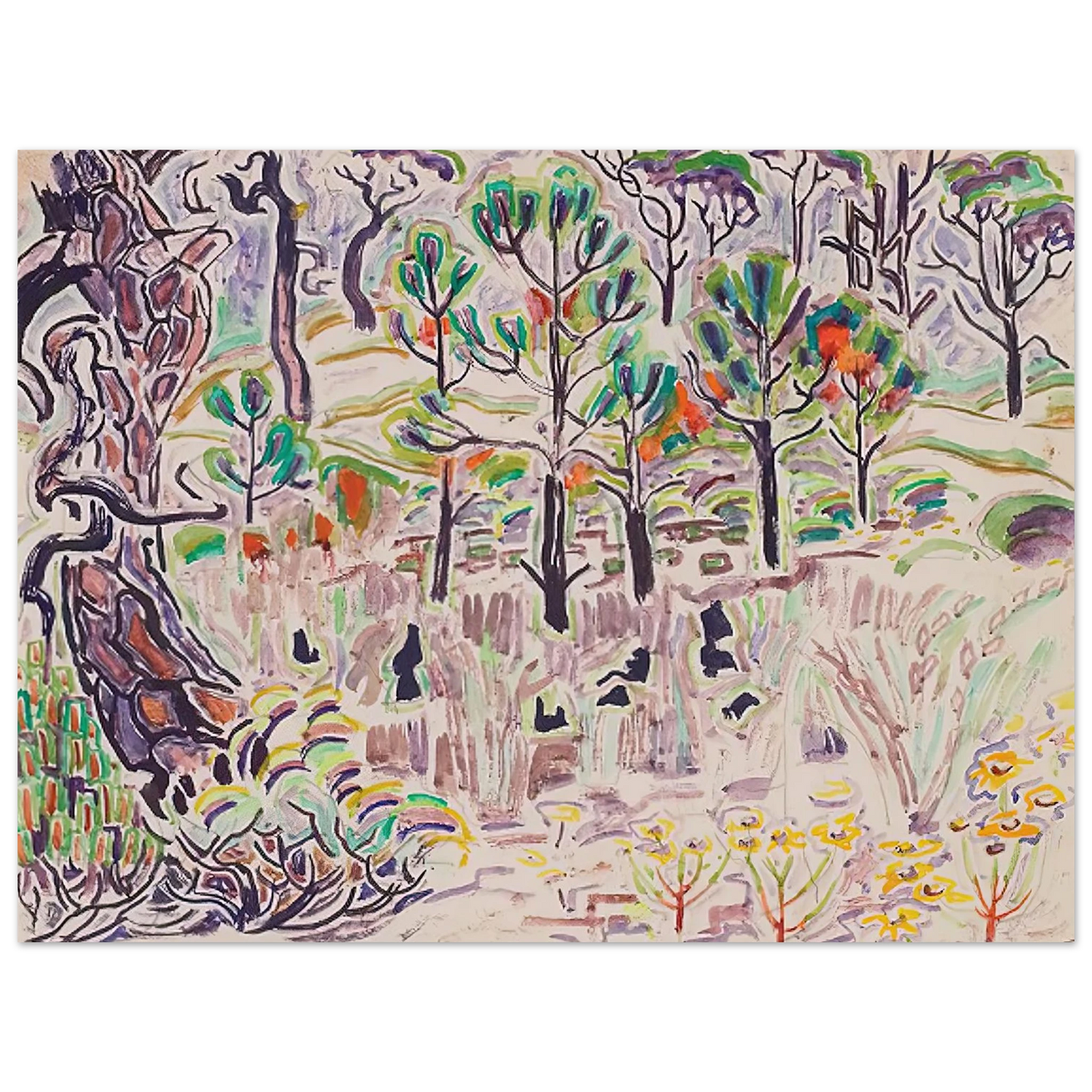 Walter Inglis Anderson - Walter Anderson Wall art - 30x40 cm / 12x16 Inches - Fine Art Poster - -