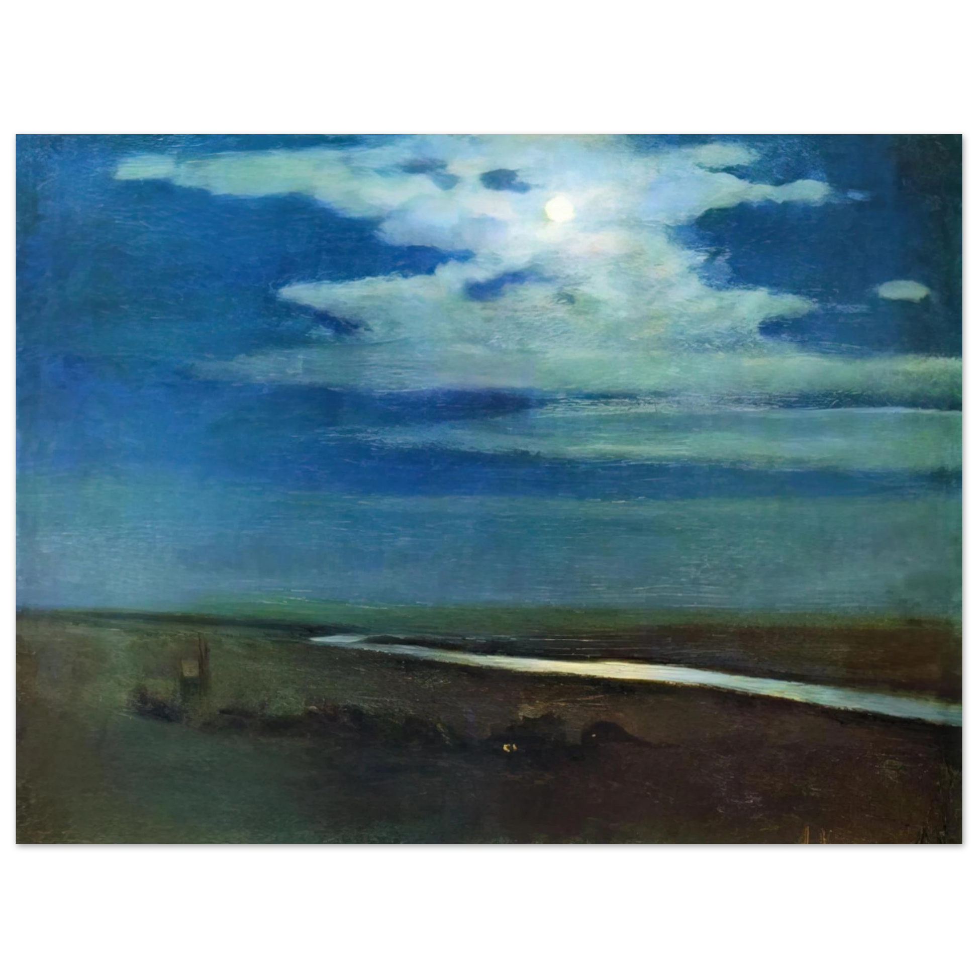 Arkhyp Kuindzhi - Night Fine Art Poster - Default Title