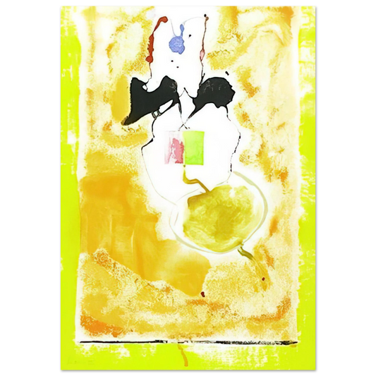 Helen Frankenthaler - Solar Imp - 2001 Wall art - 13x18 cm / 5x7 inches - Fine Art Poster - -