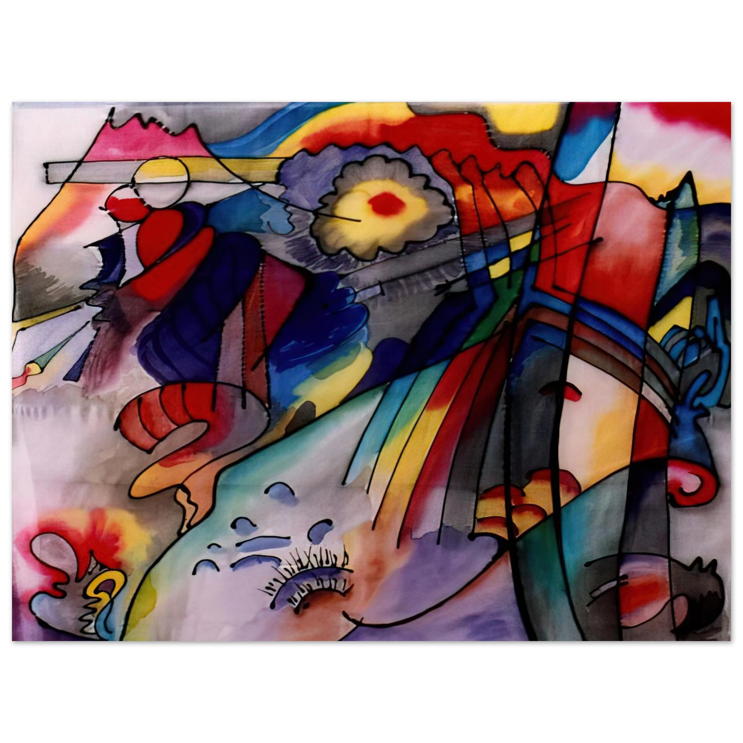 Wassily Kandinsky - NOT_DETECTED_189363 Fine Art Poster - Default Title