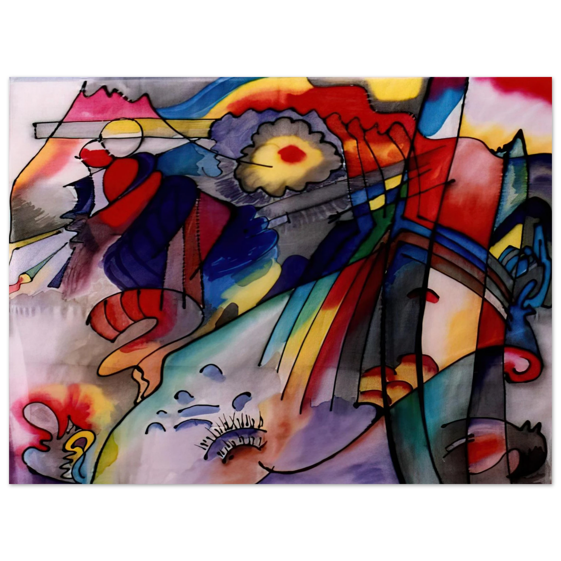 Wassily Kandinsky - NOT_DETECTED_189363 Fine Art Poster - Default Title