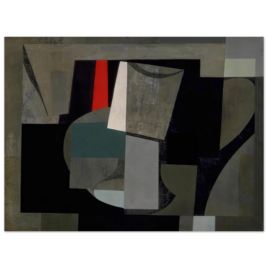 Ben Nicholson - 1934-6 painting - still life - 1936 Fine Art Poster - Default Title