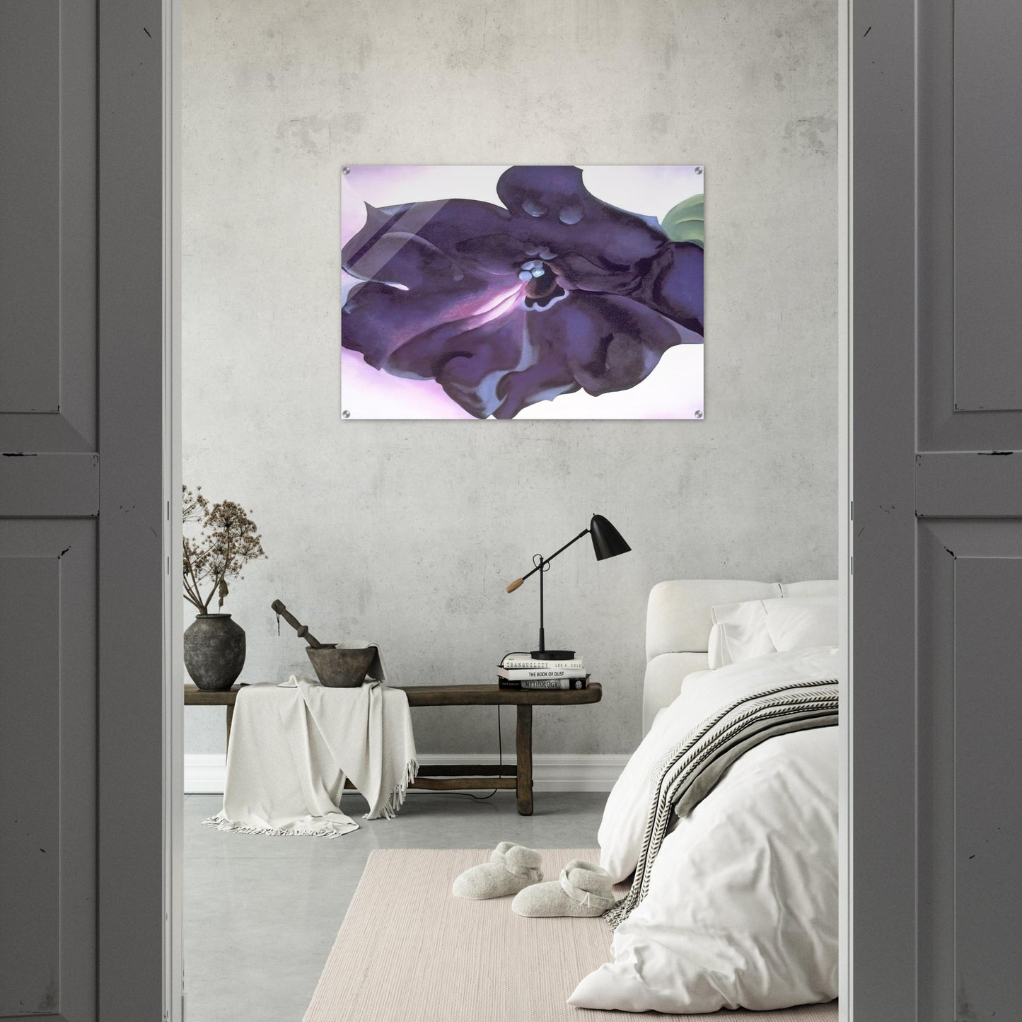 Petunia - Georgia O'Keeffe Acrylic Print - 70x100 cm / 28x40″ inches | Georgia O'Keeffe Wall Art | Georgia O'Keeffe Prints