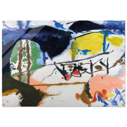 Acres - 1959 - Helen Frankenthaler Acrylic Print - 70x100 cm / 28x40″ inches | Helen Frankenthaler Wall Art | Helen Frankenthaler Prints