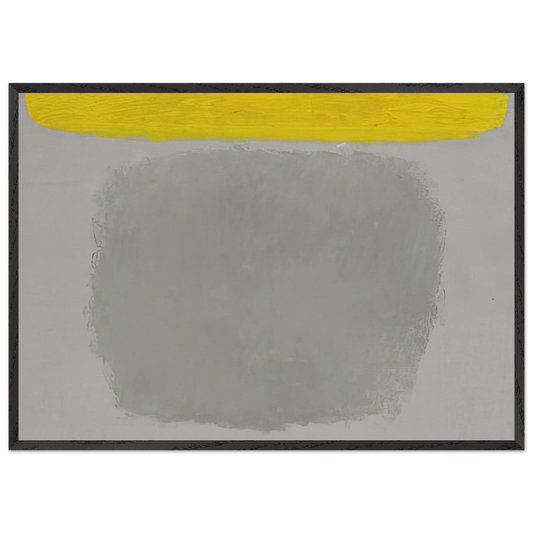 Untitled - 1964 N3 - Ray Parker Framed Art Print – Black Wooden Frame - Default Title - -Framed Art Print