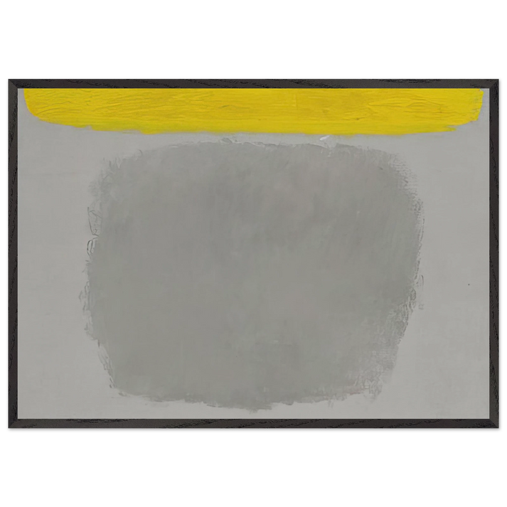 Untitled - 1964 N3 - Ray Parker 70x100 cm / 28x40 inches Framed Art Print – Black Wooden Frame