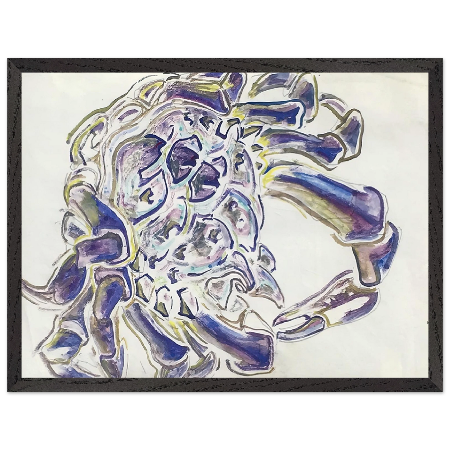 Walter Inglis Anderson - Walter Anderson Wall art - 20x25 cm / 8x10 inches - Premium Wooden Framed Poster With Fine Art Paper - White frame
