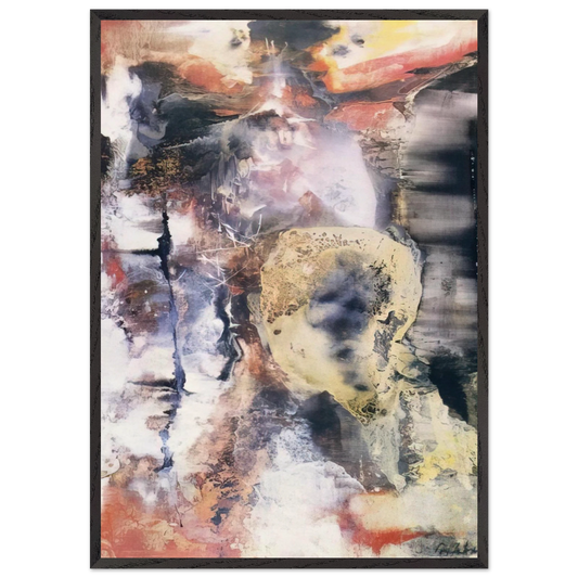 The Archer - 1955 - Paul Jenkins Framed Art Print – Black Wooden Frame - Default Title - -Framed Art Print