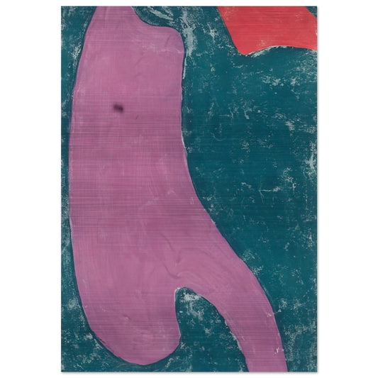 Etude de tissu - 1946 - Serge Poliakoff Brushed Aluminum Print - 70x100 cm / 28x40 inches | Serge Poliakoff Aluminum Print | Serge Poliakoff Prints