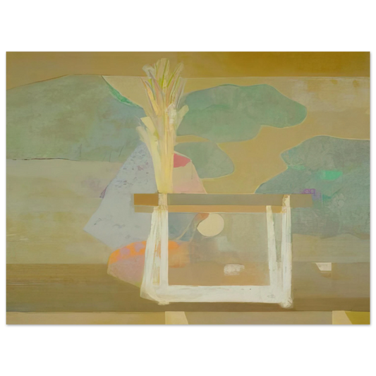 Kenzo Okada - A Well - 1966 Fine Art Poster - Default Title
