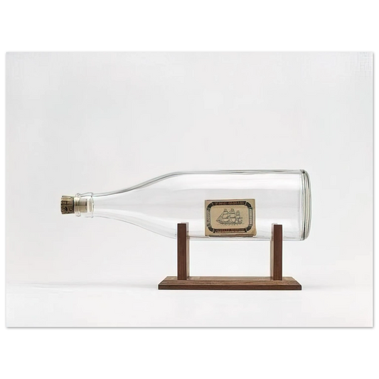 Billy Apple - Ship in a Bottle - 1963 Fine Art Poster - Default Title