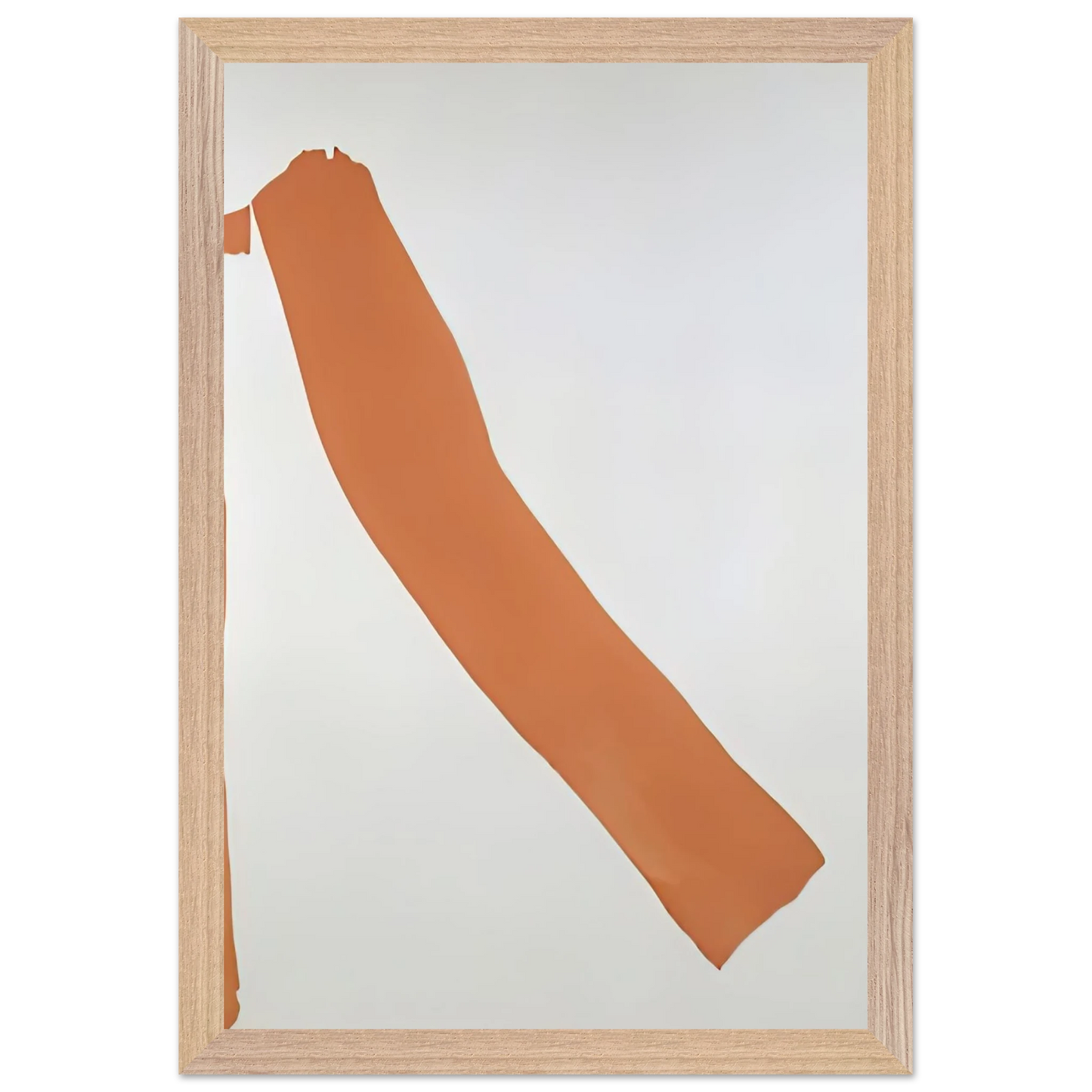 Helen Frankenthaler - Stride, 1969- Wall Art - 30x40 cm / 12x16 inches - Premium Wooden Framed Poster With Fine Art Paper - Black frame