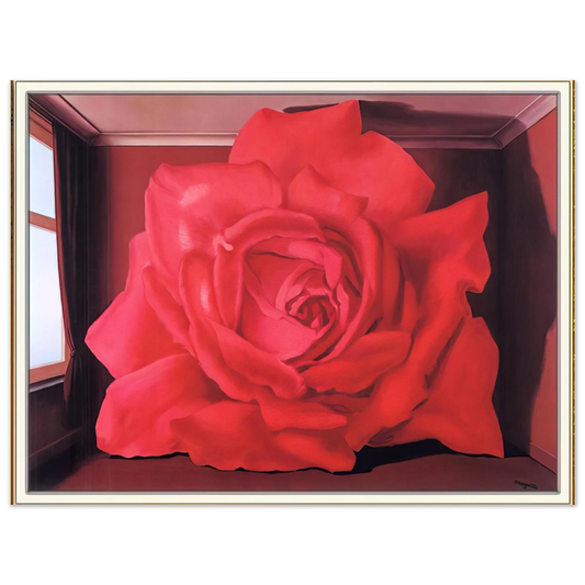 Rene Magritte - THE TOMB OF THE WRESTLERS 1960 Fine Art Poster - Default Title