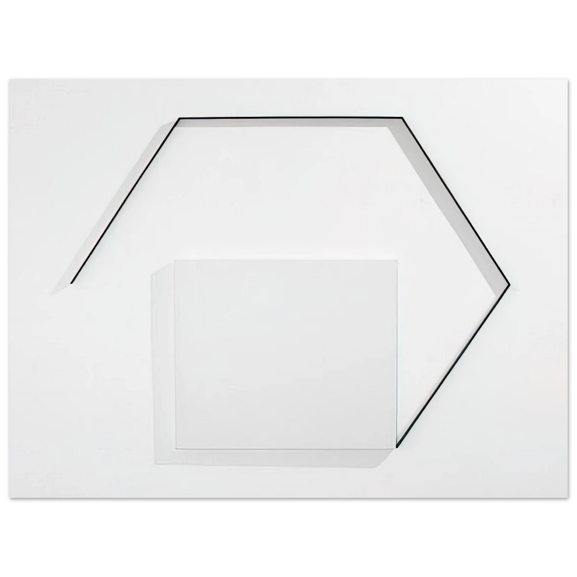 Francois Morellet - Steel-Life N°43 - Minimalism Fine Art Poster - Default Title