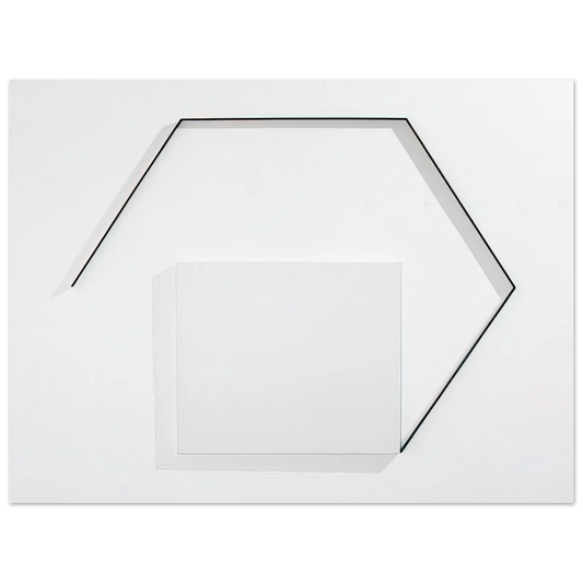 Francois Morellet - Steel-Life N°43 - Minimalism Fine Art Poster - Default Title