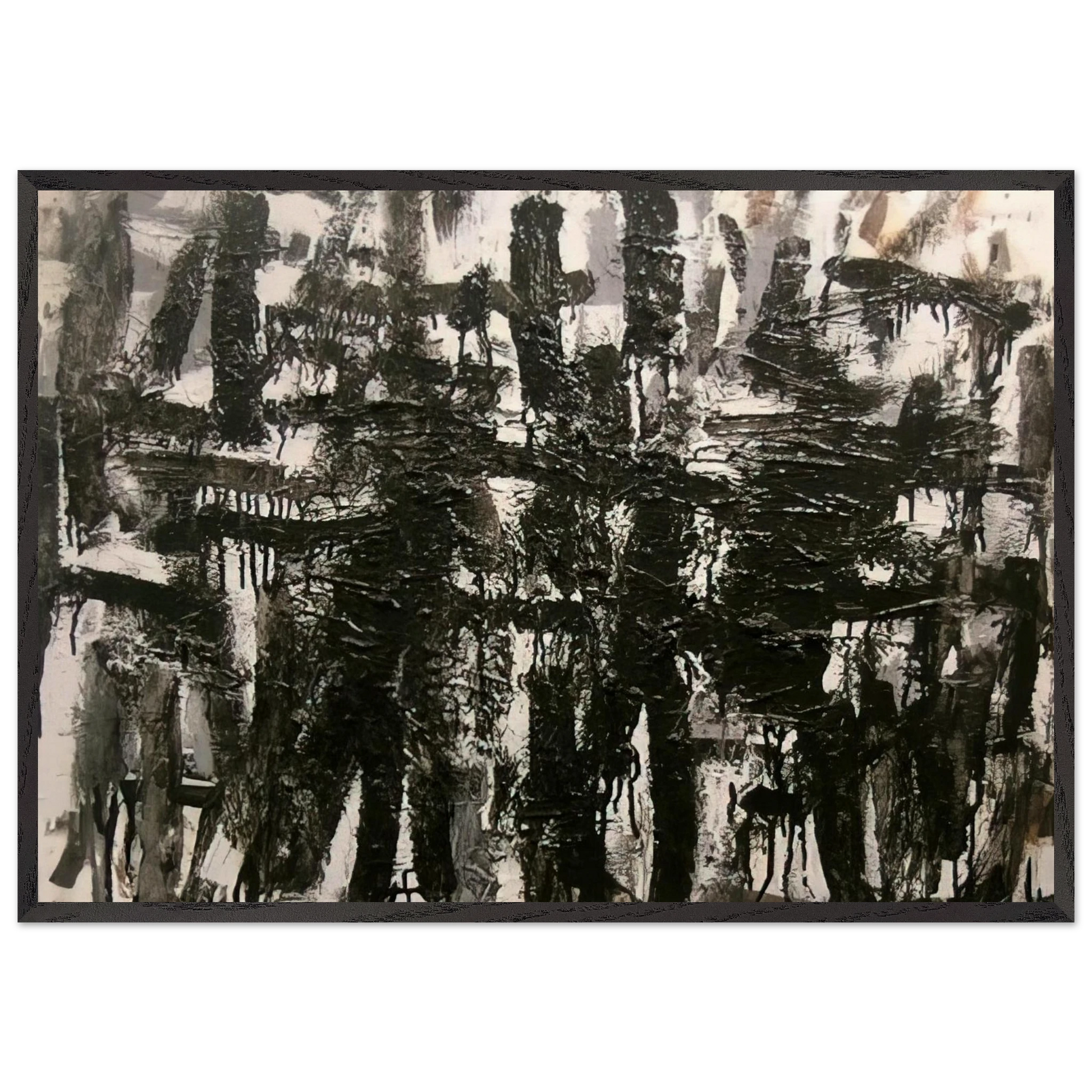 Release - 2005 - Robert Goodnough Framed Art Print – Black Wooden Frame - Default Title - -Framed Art Print