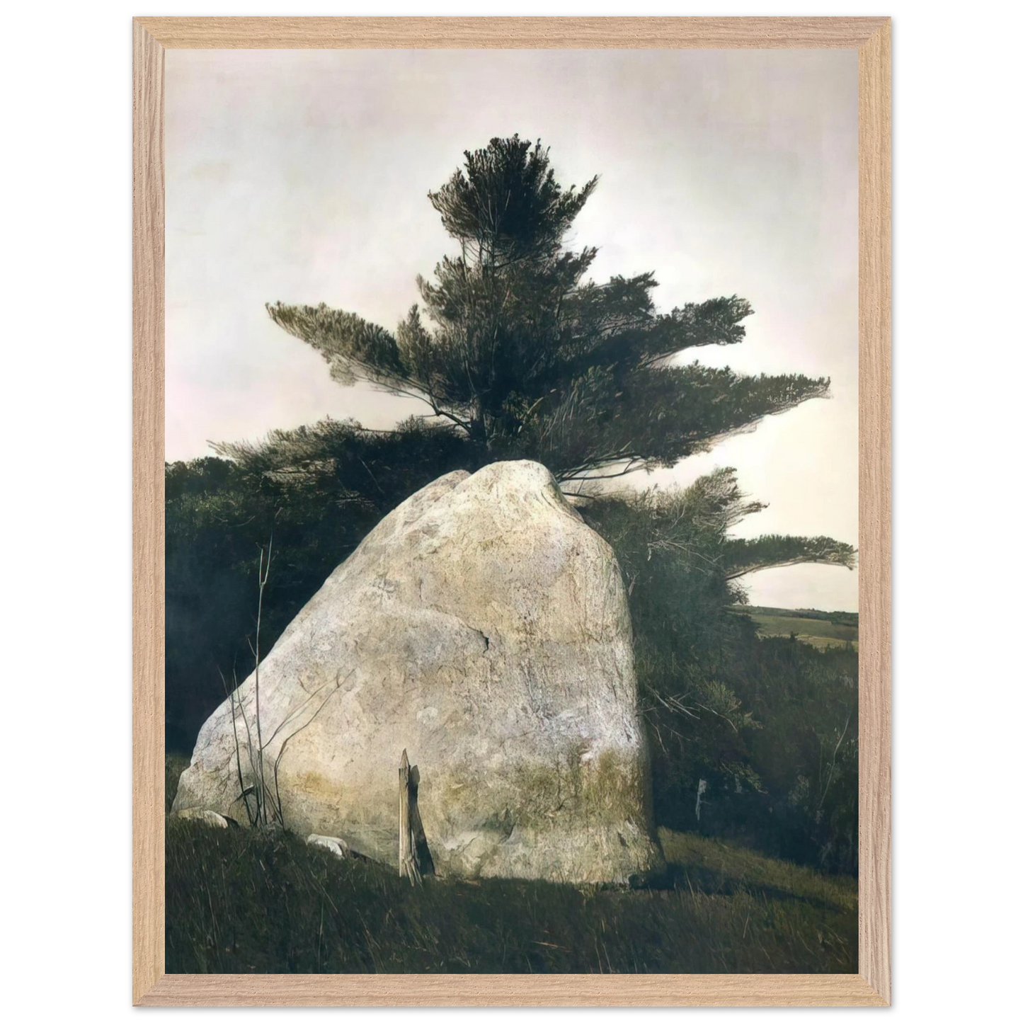 Andrew Wyeth - PENNSYLVANIA LANDSCAPE Wall Art - 30x40 cm / 12x16 inches - Fine Art Poster - -