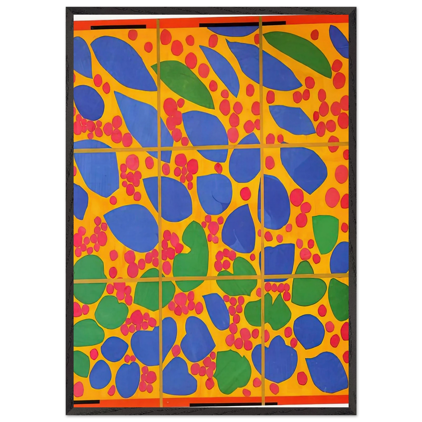 NOT IDENTIFIED 5 - Henri Matisse Framed Art Print – Black Wooden Frame - Default Title - -Framed Art Print