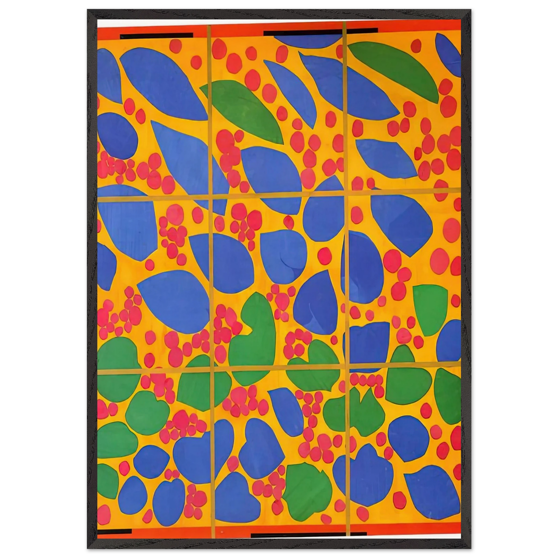 NOT IDENTIFIED 5 - Henri Matisse Framed Art Print – Black Wooden Frame - Default Title - -Framed Art Print