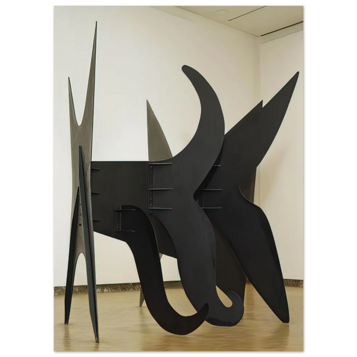 Alexander Calder - THE X AND ITS TAILS 1967 Fine Art Poster