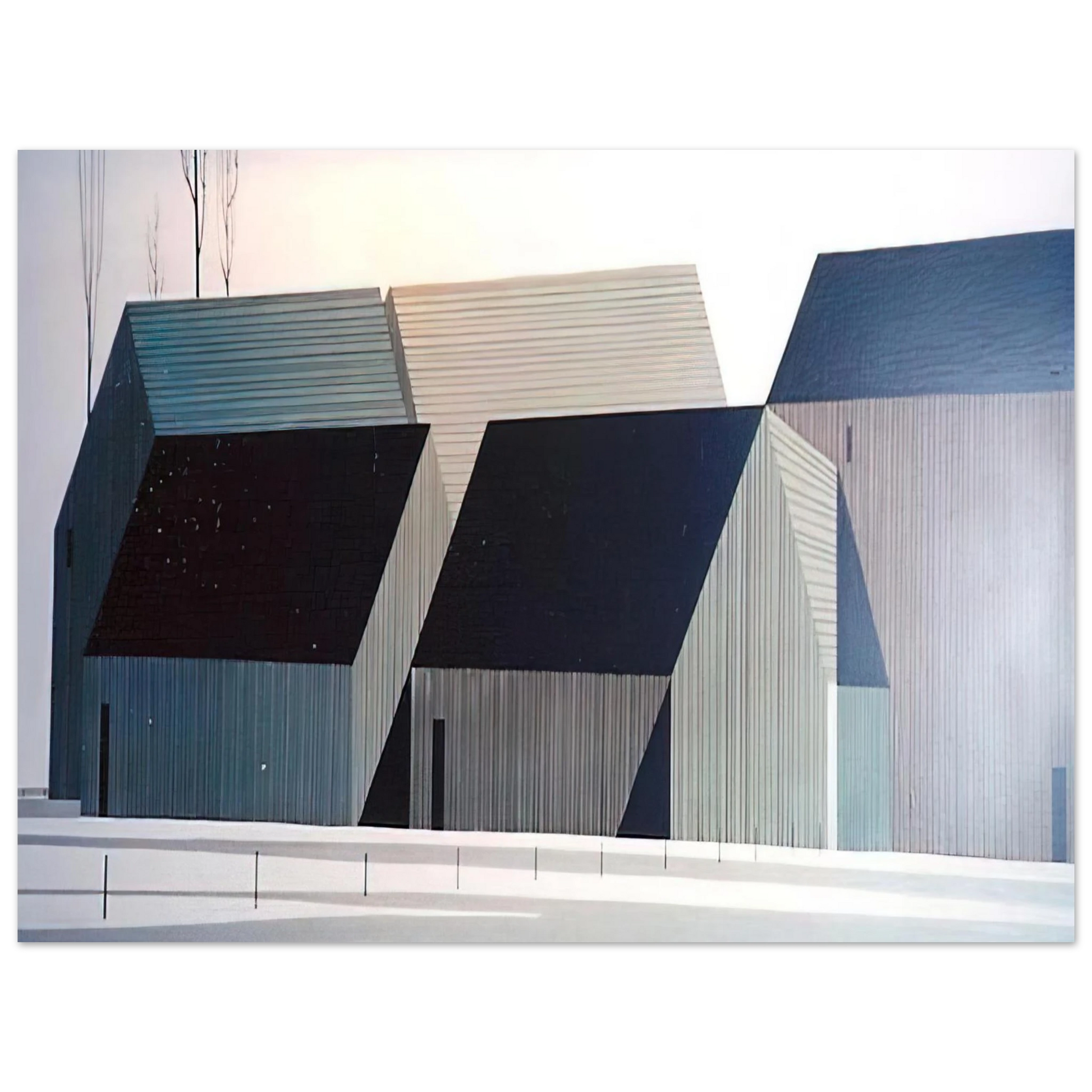 Eyvind Earle - Barns Fine Art Poster - Default Title